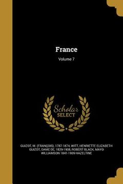 portada France; Volume 7 (en Inglés)