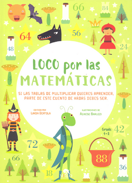 portada Loco por las Matematicas 1-2 Grado Hadas -Infantil China-