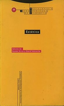 portada Enciclopedia Iberoamericana de Filosofia, Vol. 25. Estetica (Spanish Edition)
