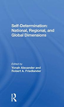 portada Selfdetermination: National, Regional, and Global Dimensions (in English)
