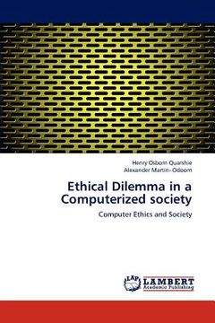 portada ethical dilemma in a computerized society (en Inglés)