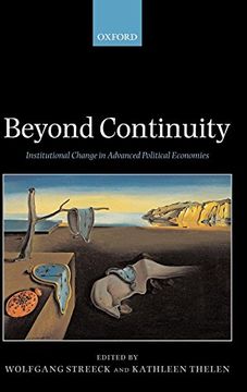 portada Beyond Continuity: Institutional Change in Advanced Political Economies (en Inglés)