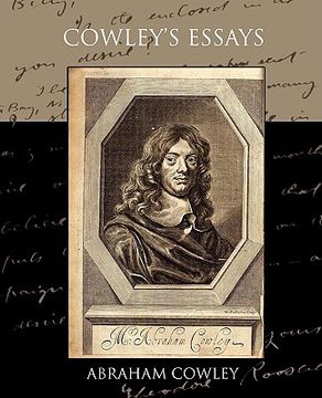 portada cowley's essays (en Inglés)