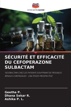 portada Sécurité Et Efficacité Du Cefoperazone Sulbactam (in French)