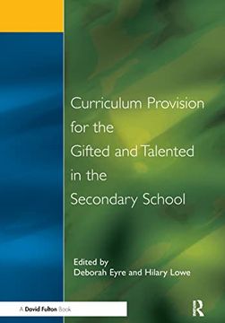 portada Curriculum Provision for the Gifted and Talented in the Secondary School (Nace (en Inglés)