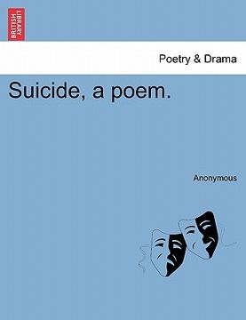 portada suicide, a poem.