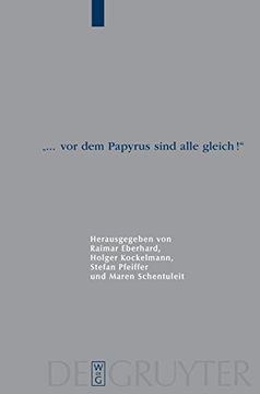 portada ". Vor dem Papyrus Sind Alle Gleich! ". (en Alemán)