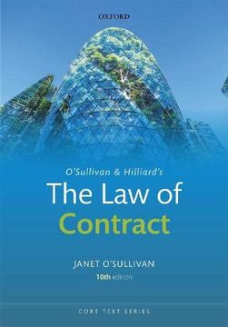 portada O'Sullivan & Hilliard'S the law of Contract (Core Texts Series) (en Inglés)