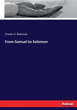 portada From Samuel to Solomon (in English)