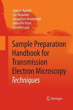 portada Sample Preparation Handbook for Transmission Electron Microscopy: Techniques (en Inglés)