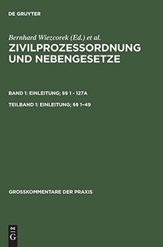 portada Einleitung; §§ 1-49 (en Alemán)