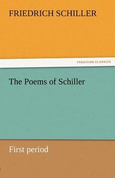 portada the poems of schiller - first period