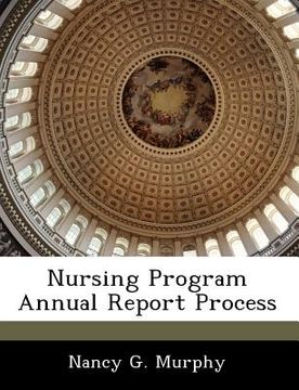 portada nursing program annual report process (en Inglés)