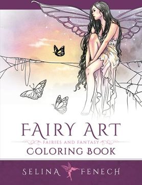 portada Fairy Art Coloring Book (Fantasy Art Coloring by Selina) (Volume 1) (in English)
