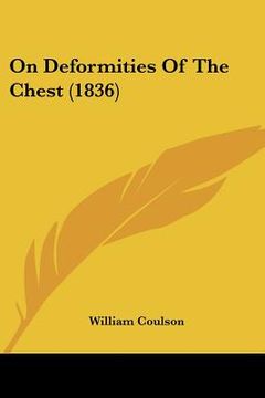 portada on deformities of the chest (1836) (en Inglés)