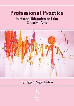 portada professional practice in health, education and the creative arts