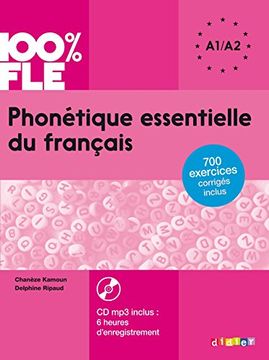 portada Phonétique Essentielle du Français Niveau a1 a2 - Livre + cd mp3 (en Francés)