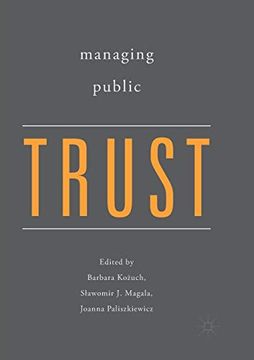 portada Managing Public Trust (en Inglés)