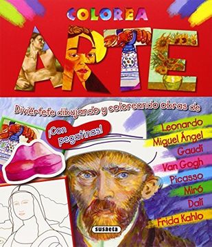 portada Colorea arte (in Spanish)