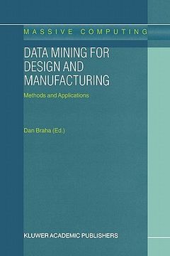 portada data mining for design and manufacturing:: methods and applications (en Inglés)