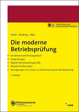 portada Die Moderne Betriebsprüfung (en Alemán)