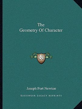 portada the geometry of character (in English)