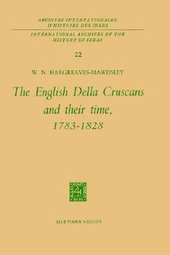 portada the english della cruscans and their time, 1783 1828 (en Inglés)