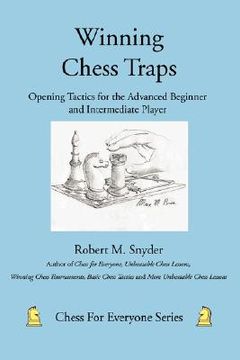 portada winning chess traps: opening tactics for the advanced beginner and intermediate player (in English)