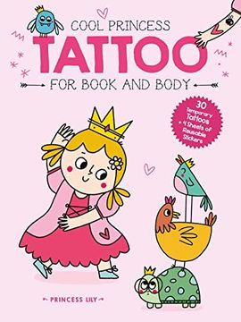 portada Princess Lily (Cool Princess Tattoo Book)