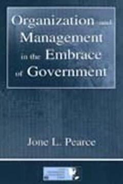 portada Organization and Management in the Embrace of Government (Organization and Management Series) (in English)