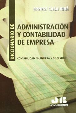portada Diccionario de Administración y Contabilidad de Empresa.: Contabilidad Financiera y de Gestión. (Contabilidad externa e interna)