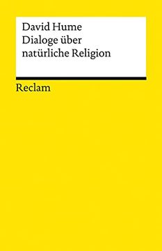 portada Dialoge Über Natürliche Religion (Reclams Universal-Bibliothek) (in German)