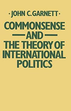 portada Commonsense and the Theory of International Politics (en Inglés)