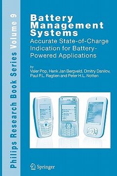 portada battery management systems: accurate state-of-charge indication for battery-powered applications