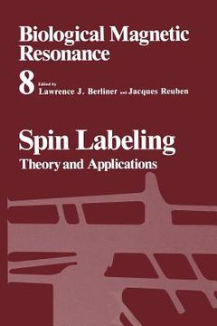 portada Spin Labeling: Theory and Applications (en Inglés)