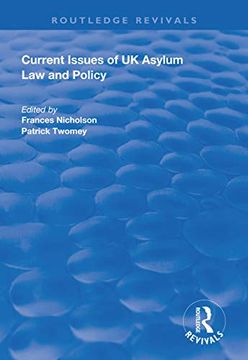 portada Current Issues of UK Asylum Law and Policy (en Inglés)