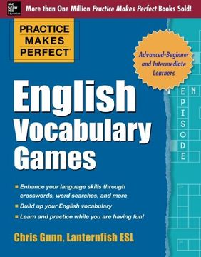 portada Practice Makes Perfect English Vocabulary Games (Practice Makes Perfect Series) (in English)