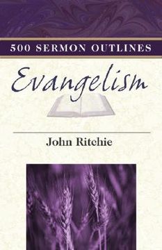 portada 500 sermon outlines/evangelism (in English)