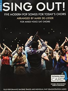 portada Sing out 5 pop Songs for Today's Choirs - Book 3 (Book (en Inglés)