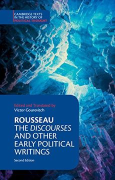 portada Rousseau: The Discourses and Other Early Political Writings (Cambridge Texts in the History of Political Thought) (in English)