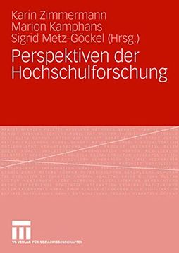 portada Perspektiven der Hochschulforschung (in German)