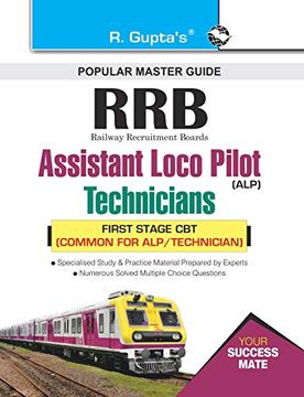 portada Rrb: Assistant Loco Pilot & Technician (Gr. Iii) Recruitment Exam Guide (in English)