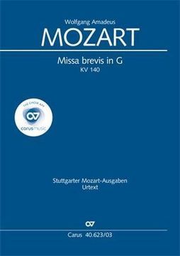 portada Missa Brevis in g (Klavierauszug) (en Latin)
