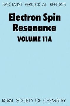 portada Electron Spin Resonance: Volume 11a (en Inglés)