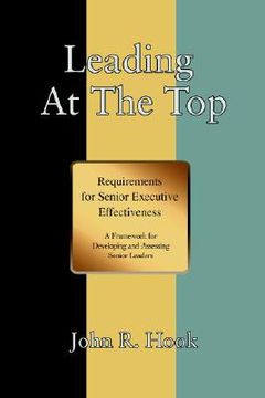 portada leading at the top: requirements for senior executive effectiveness (en Inglés)