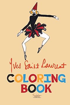 portada Yves Saint Laurent Coloring Book (in English)