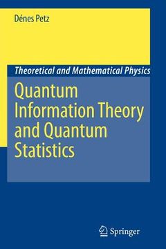portada quantum information theory and quantum statistics