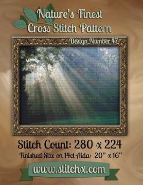 portada Nature's Finest Cross Stitch Pattern: Design Number 47 (en Inglés)