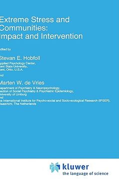 portada extreme stress and communities: impact and intervention (en Inglés)