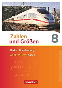 portada Zahlen und Größen 8. Schuljahr - Berlin und Brandenburg - Arbeitsheft Basis mit Online-Lösungen (en Alemán)